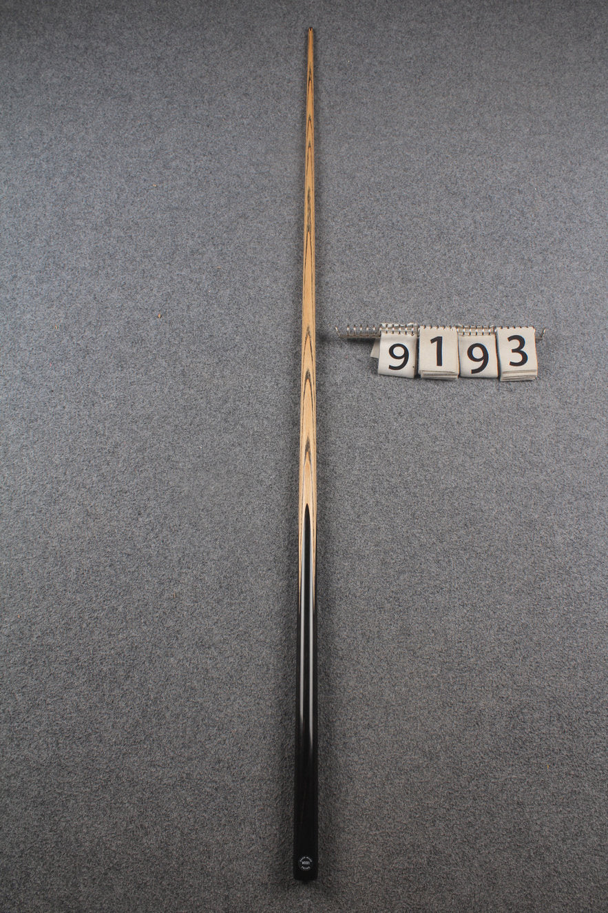 1 piece ash snooker cue  #9193 WOODS CUES