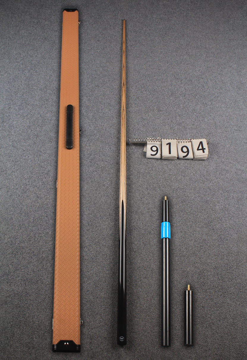 1 piece ash snooker cue  #9194 WOODS CUES