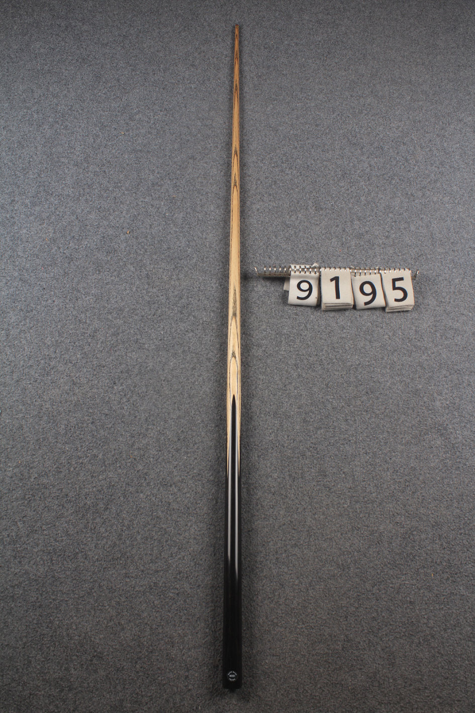 1 piece ash snooker cue  #9195 WOODS CUES