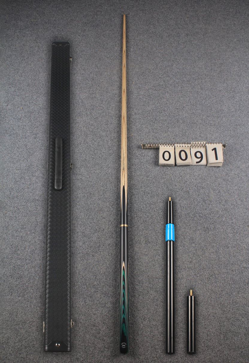 3/4 ash snooker cue #91