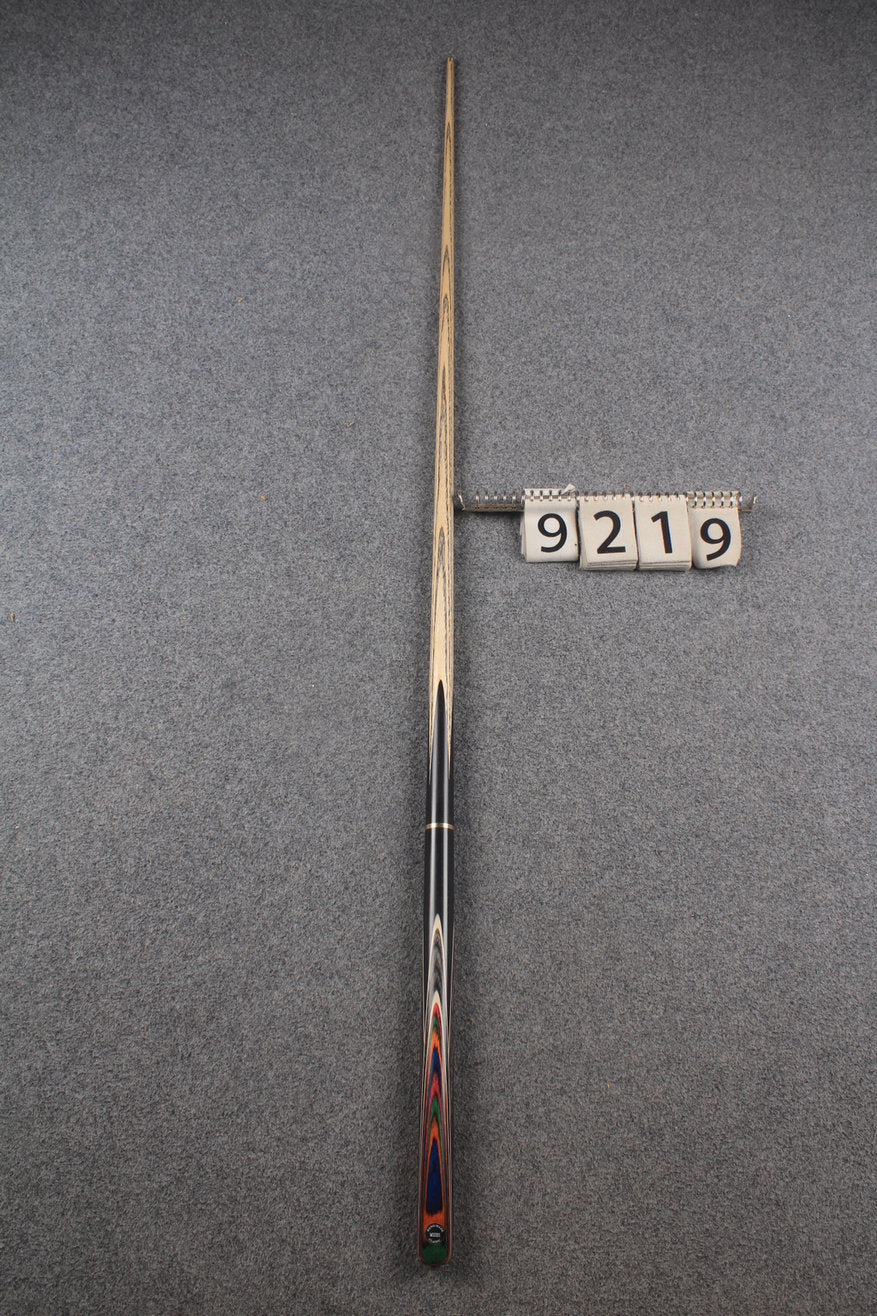 3/4 ash snooker cue #9219 WOODS CUES
