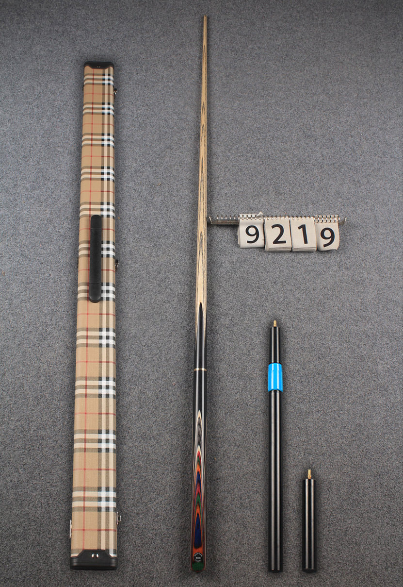 3/4 ash snooker cue #9219 WOODS CUES