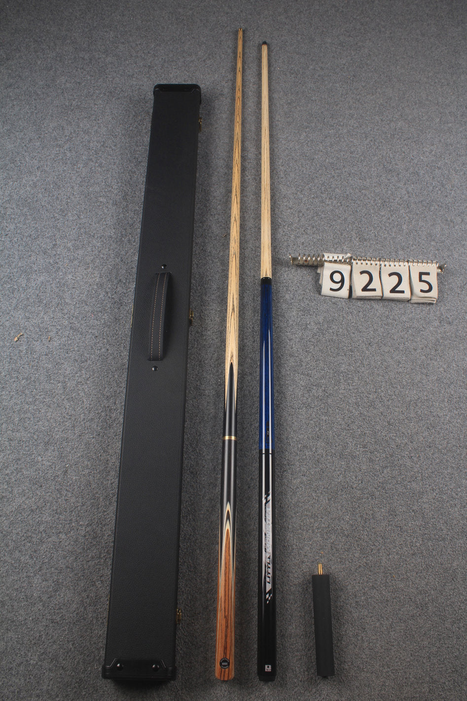 3/4 ASH chinese 8 ball pool cue + 1/2 break cue + case # 9225