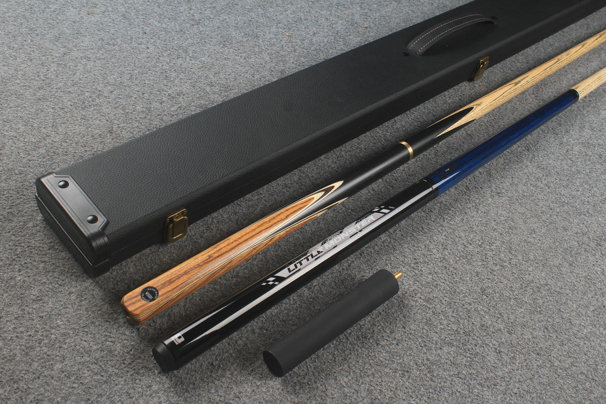 3/4 ASH chinese 8 ball pool cue + 1/2 break cue + case # 9225