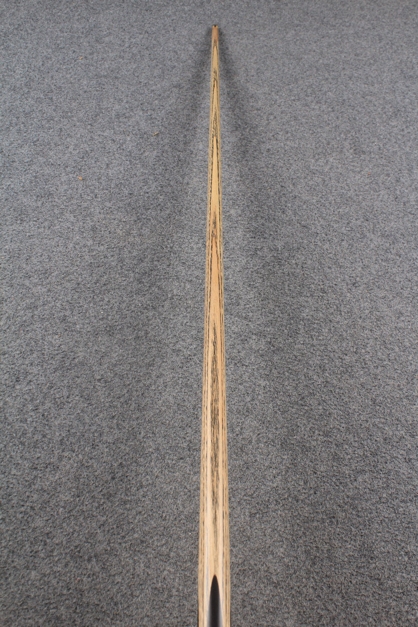 3/4 ASH chinese 8 ball pool cue + 1/2 break cue + case # 9226 WOODS CUES