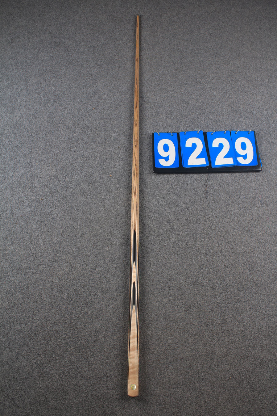 ★★★  Exclusive 1 piece ash snooker cue # 9229 WOODS CUES