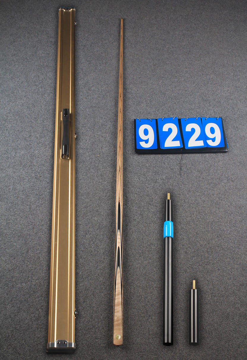 ★★★  Exclusive 1 piece ash snooker cue # 9229 WOODS CUES
