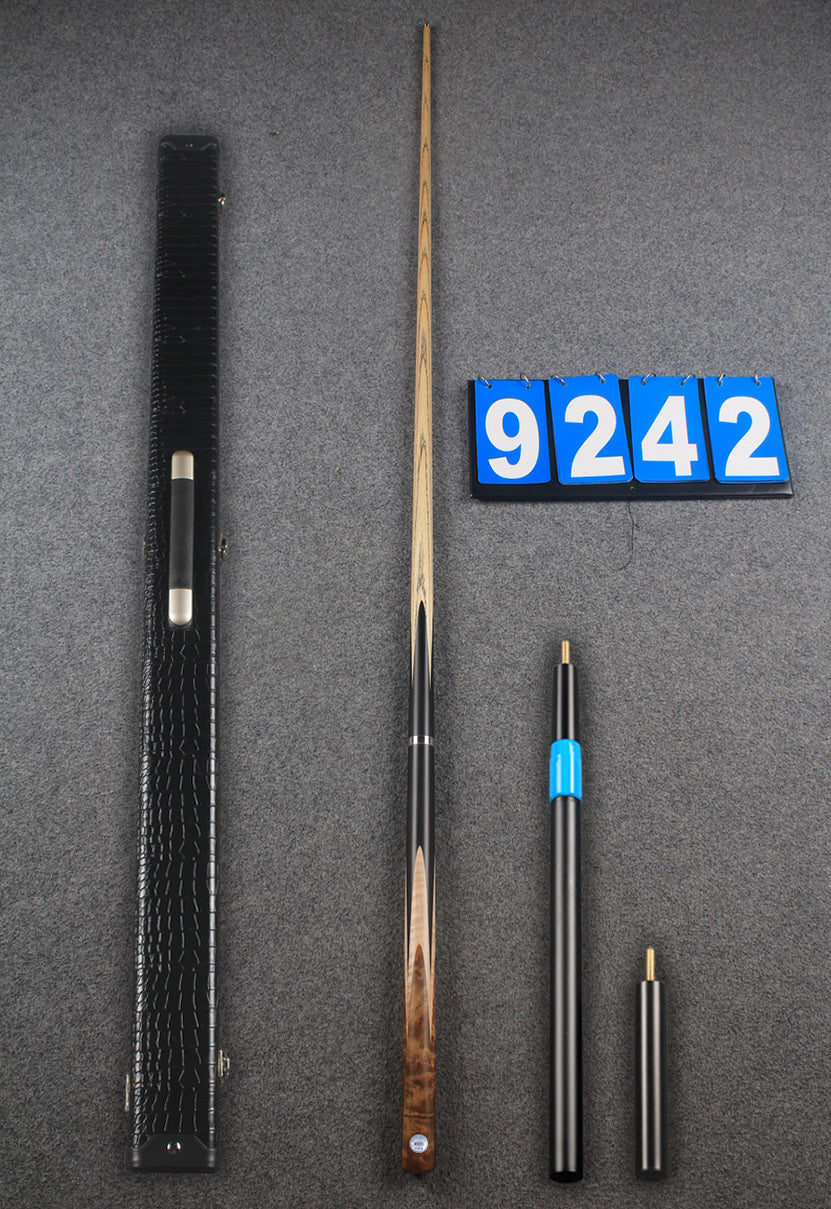 ★★★ Exclulive 3/4 59'' handmade ash snooker cue # 9242