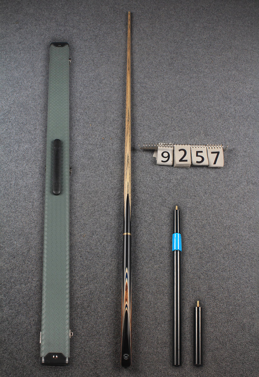 3/4 ash snooker cue #9257 WOODS CUES