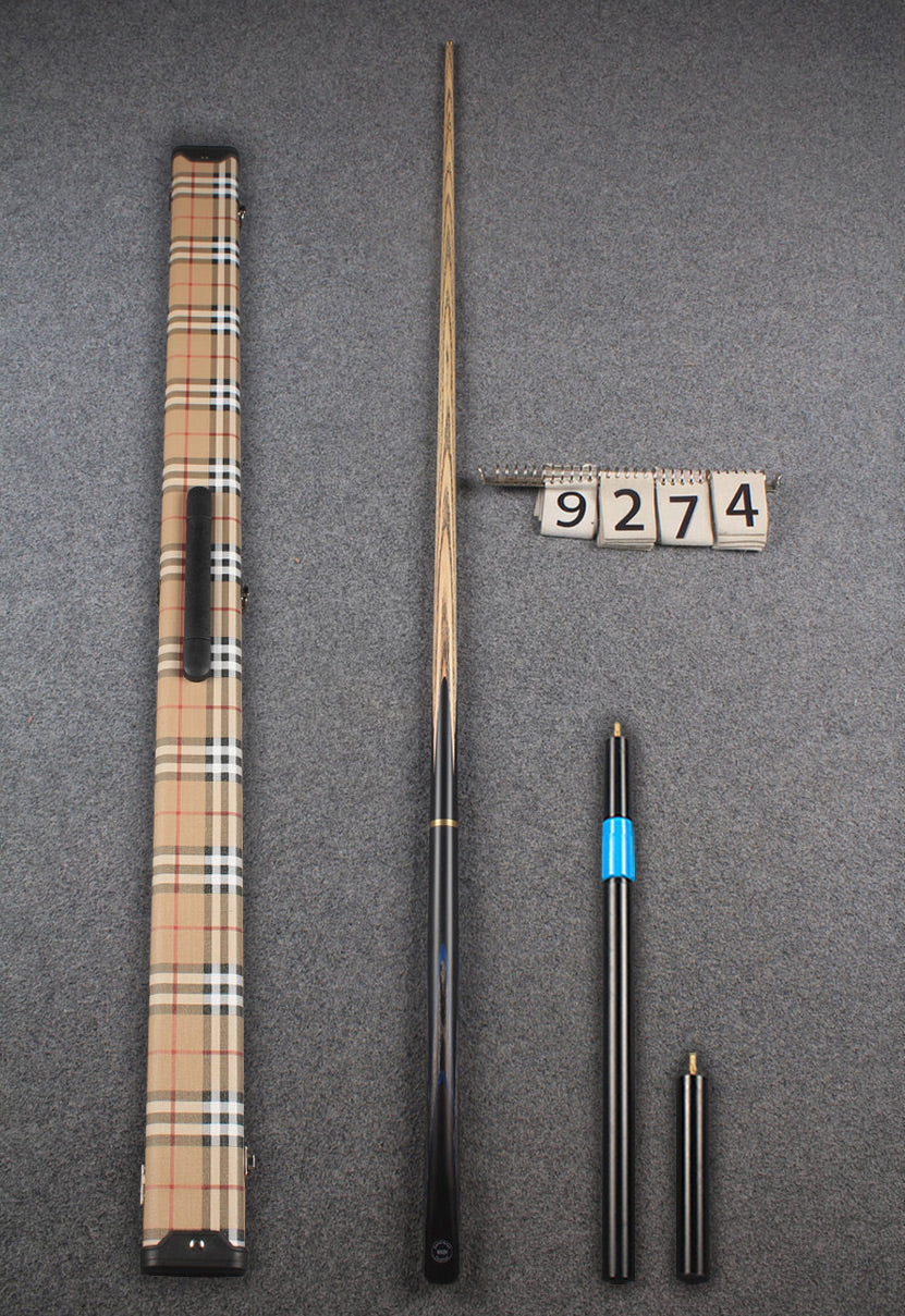3/4 ash snooker cue #9274 WOODS CUES