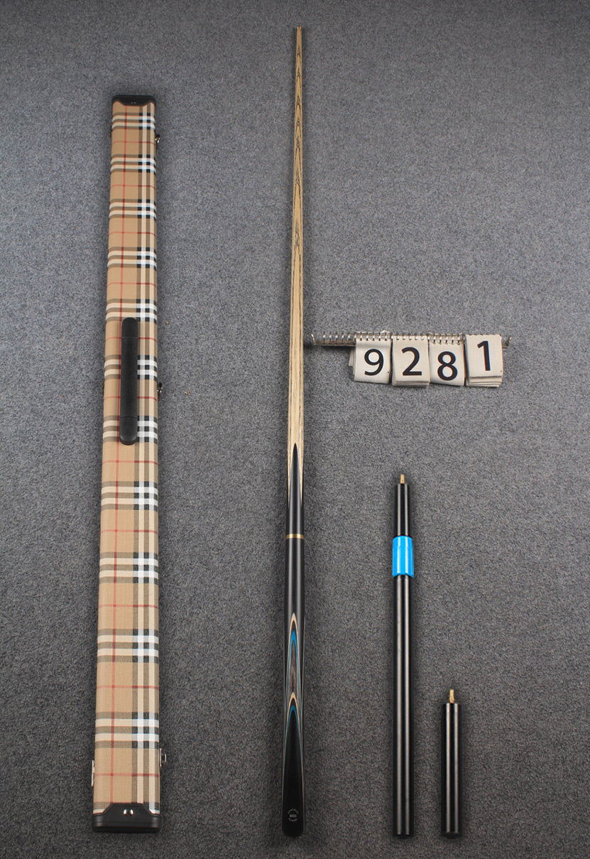 3/4 ash snooker cue #9281 WOODS CUES