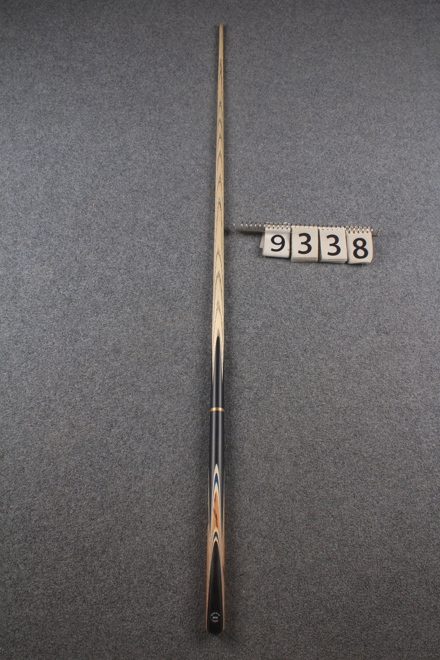 3/4 ash snooker cue #9338 WOODS CUES