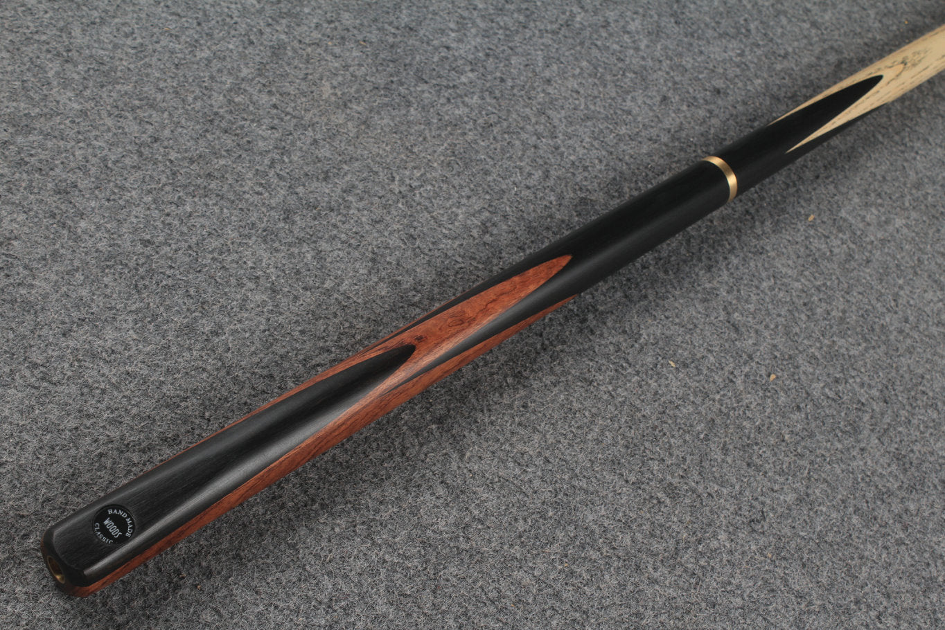 3/4 ash chinese 8 ball pool cue #9343 WOODS CUES