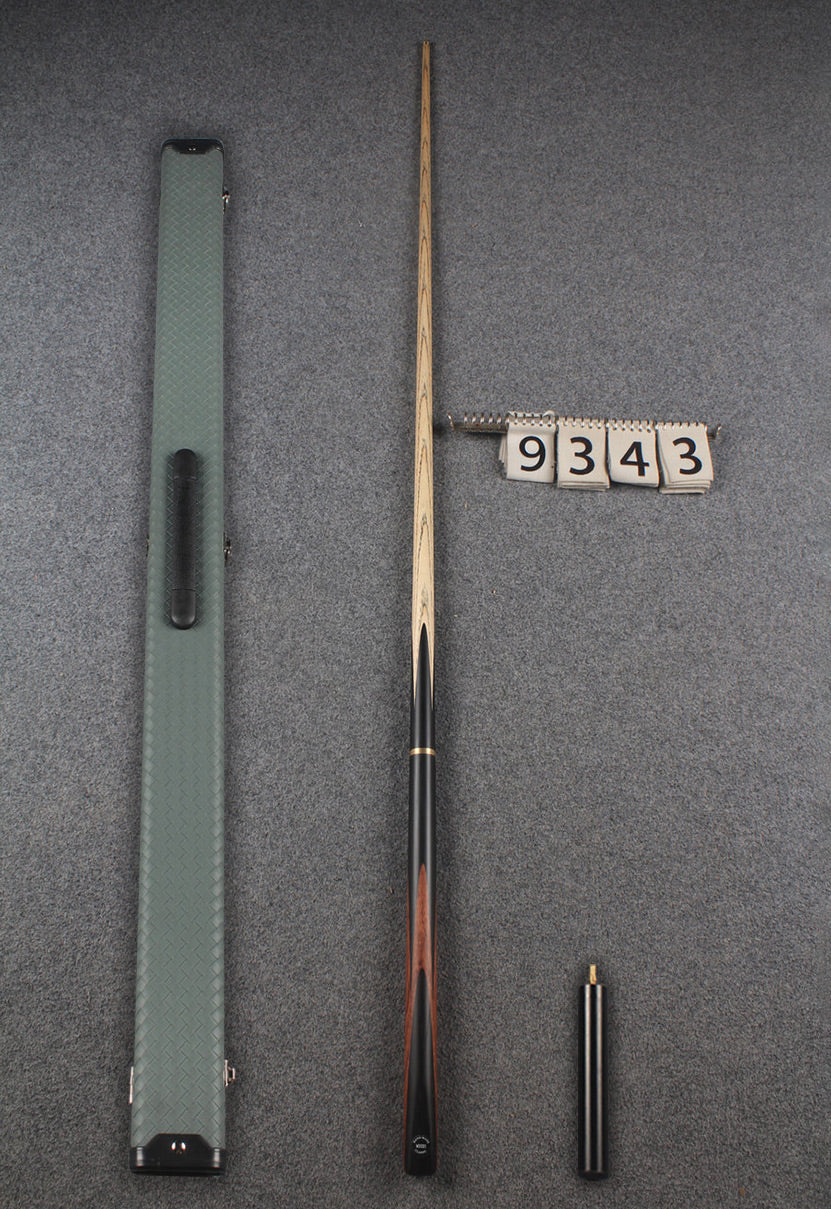 3/4 ash chinese 8 ball pool cue #9343 WOODS CUES