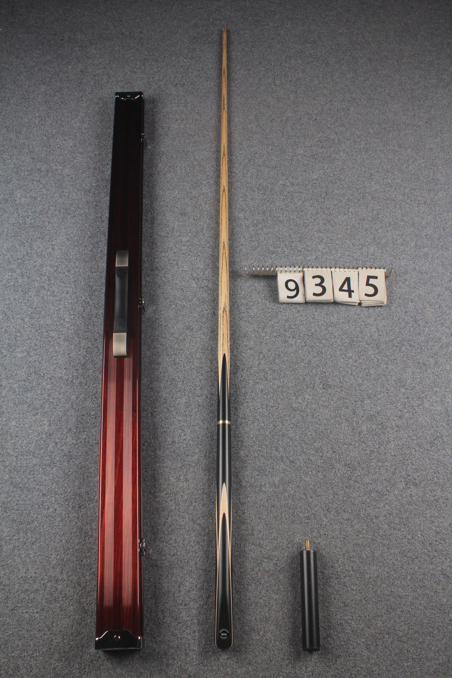 3/4 ash 61.5'' chinese 8 ball pool cue #9345 WOODS CUES