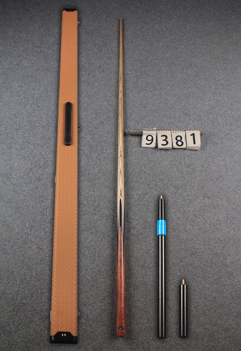 1 piece ash snooker cue # 9381