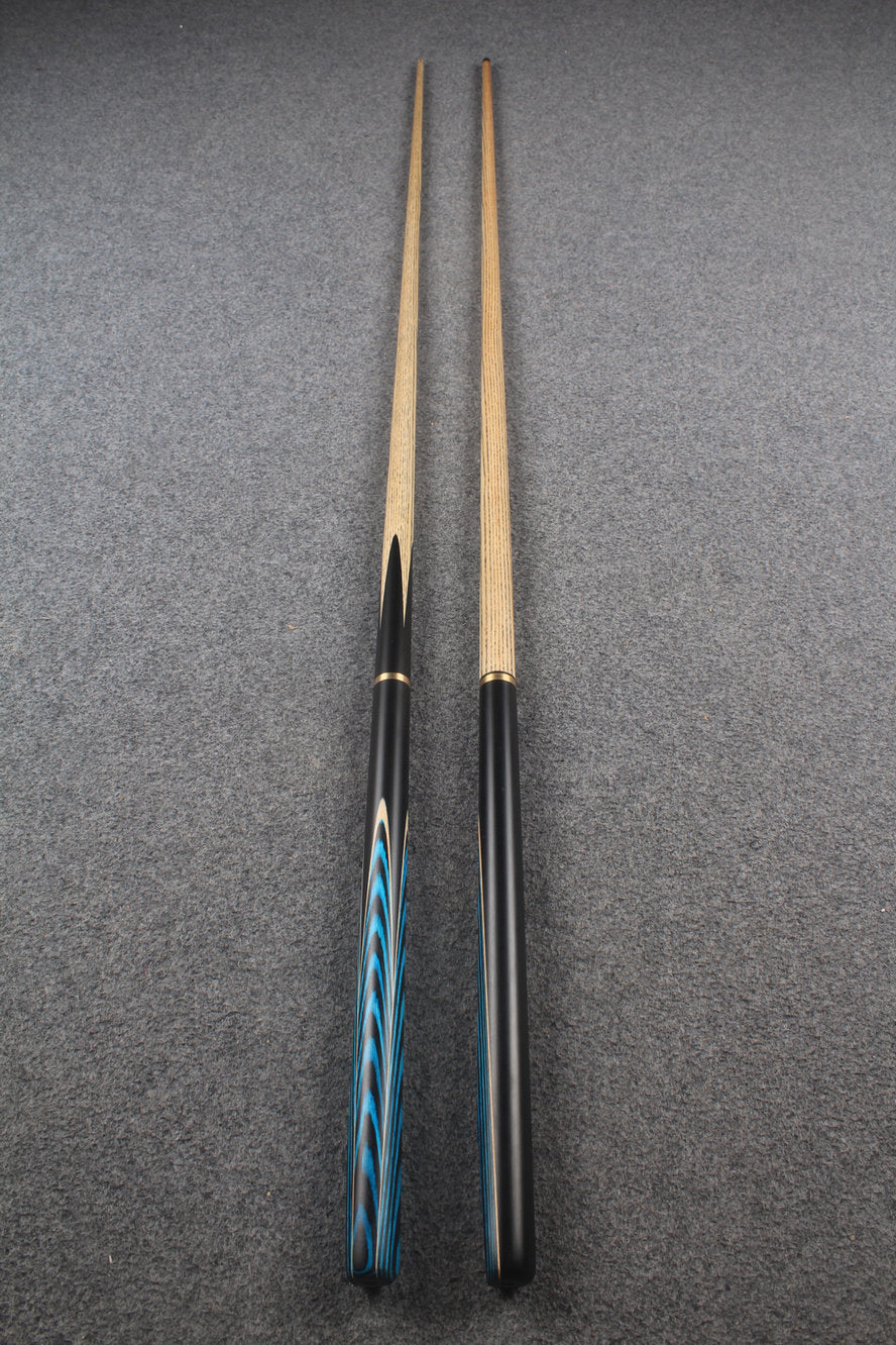 3/4 ASH english pool cue + break cue + case # 9401