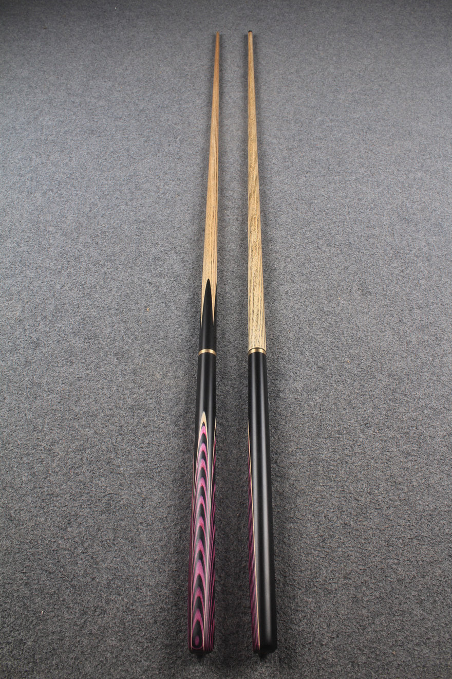 3/4 ASH english pool cue + break cue + case # 9402