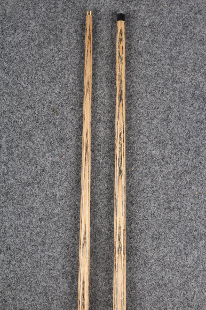 3/4 ASH english pool cue + break cue + case # 9402