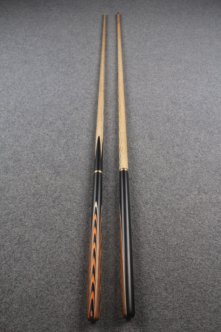 3/4 ASH english pool cue + break cue + case # 9405