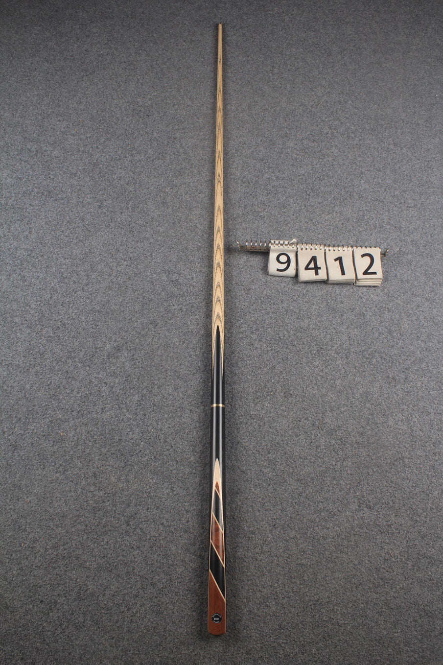3/4 ash snooker cue #9412 WOODS CUES
