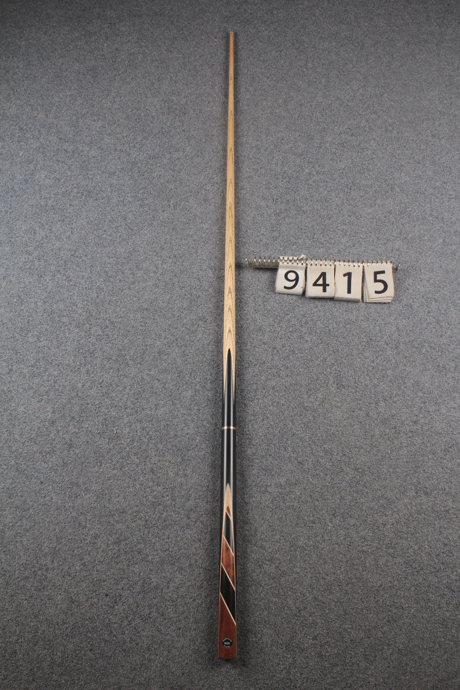 3/4 ash english pool cue #9415 WOODS CUES