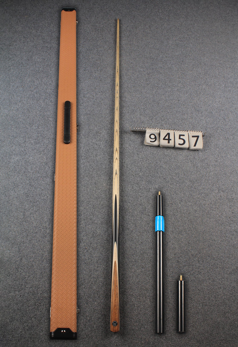 1 piece ash snooker cue # 9457 WOODS CUES