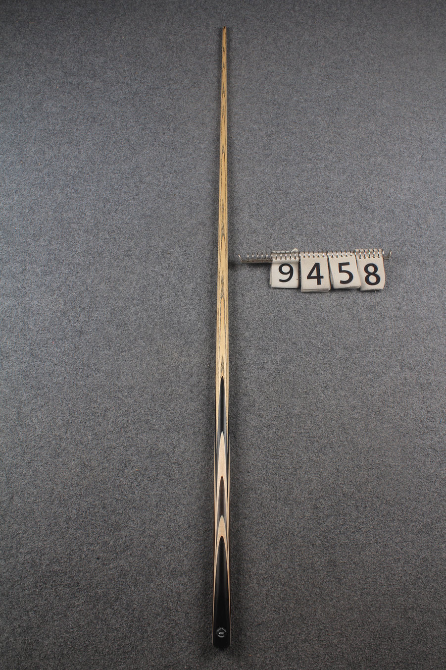 1 piece ash snooker cue # 9458 WOODS CUES