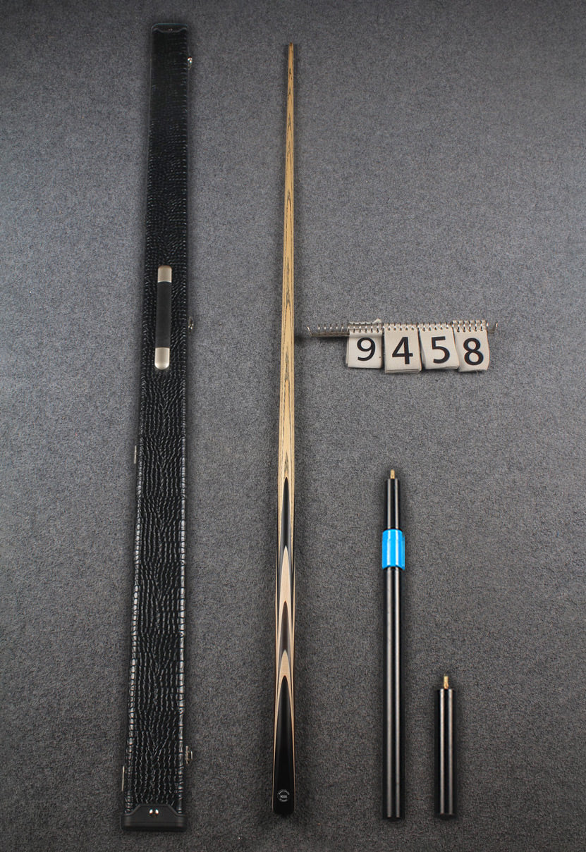1 piece ash snooker cue # 9458 WOODS CUES