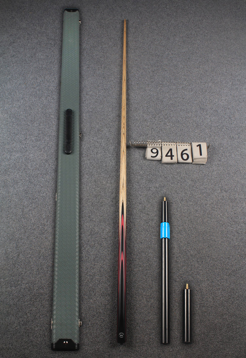 1 piece ash snooker cue # 9461 WOODS CUES