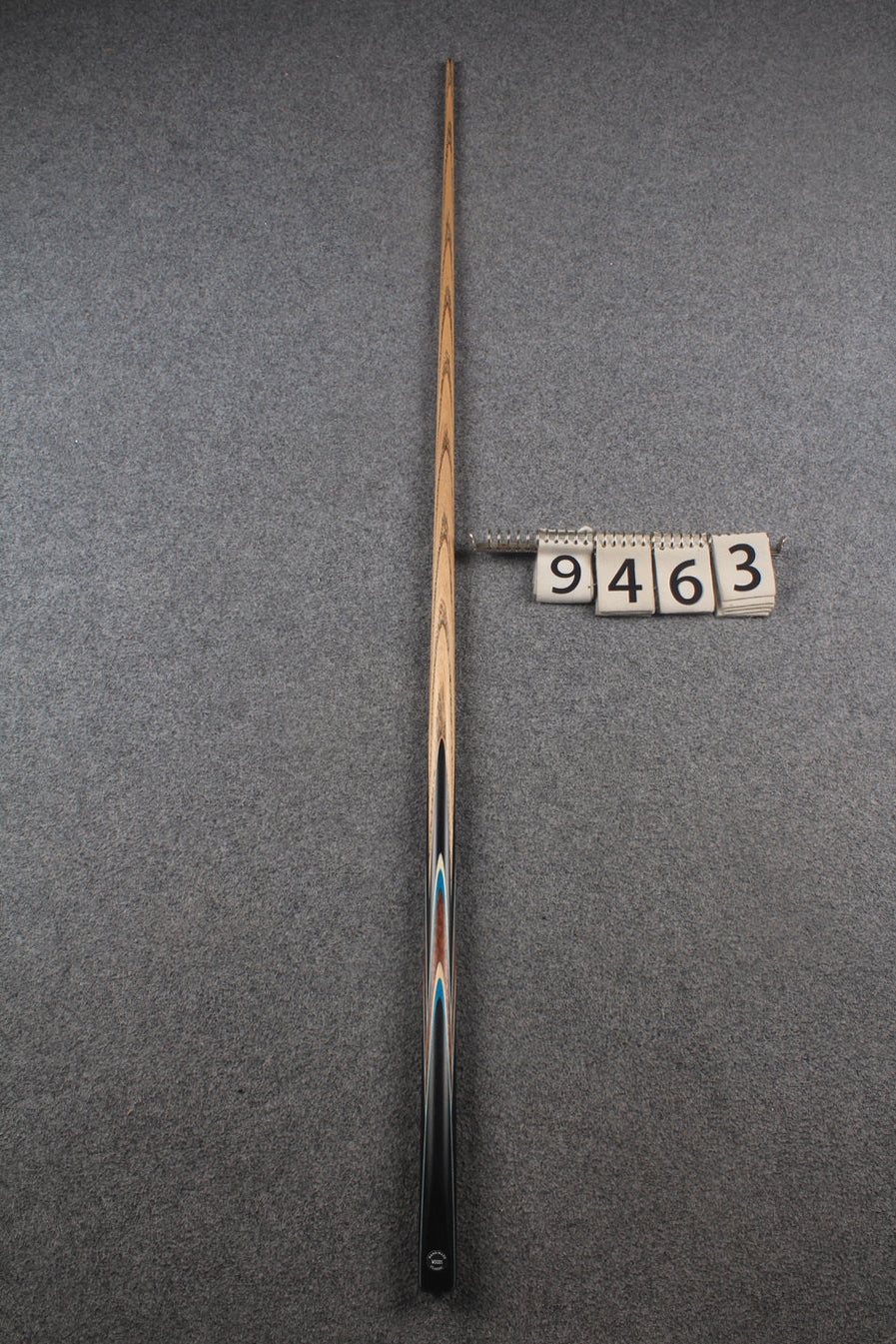 1 piece ash snooker cue # 9463 WOODS CUES