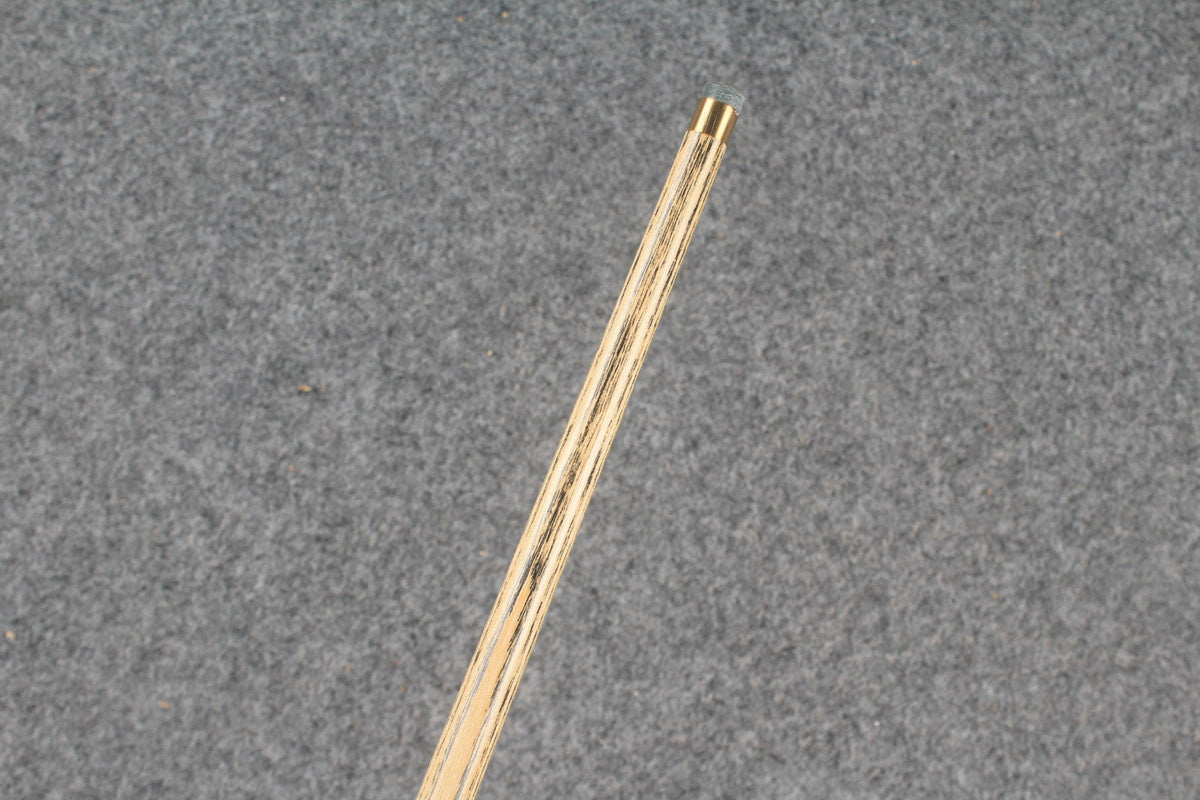 1 piece ash snooker cue # 9465 WOODS CUES