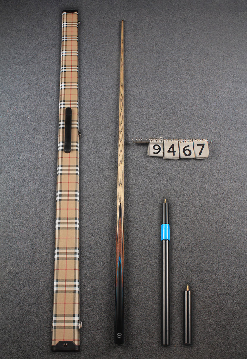 1 piece ash snooker cue # 9467 WOODS CUES