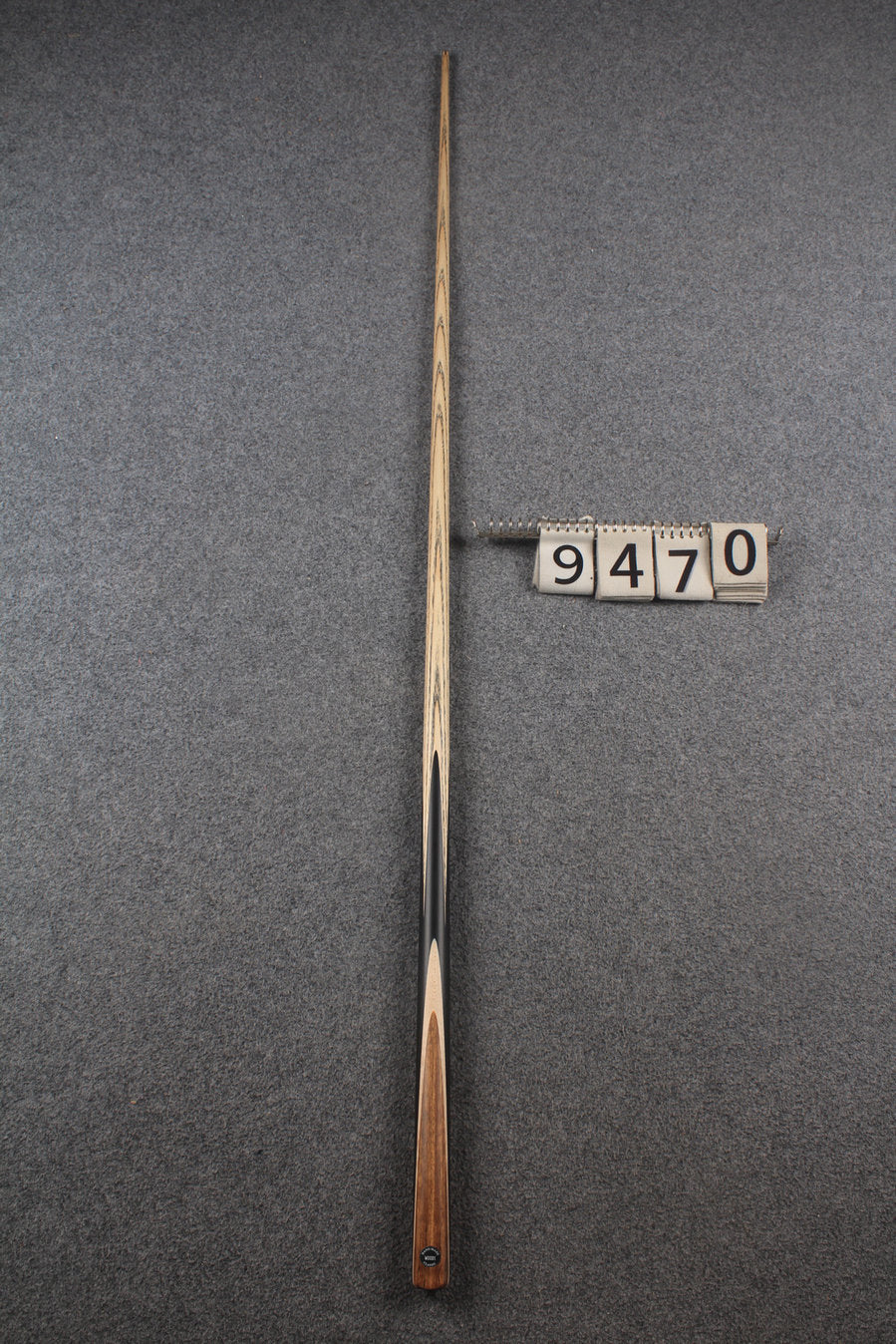 1 piece ash snooker cue # 9470 WOODS CUES