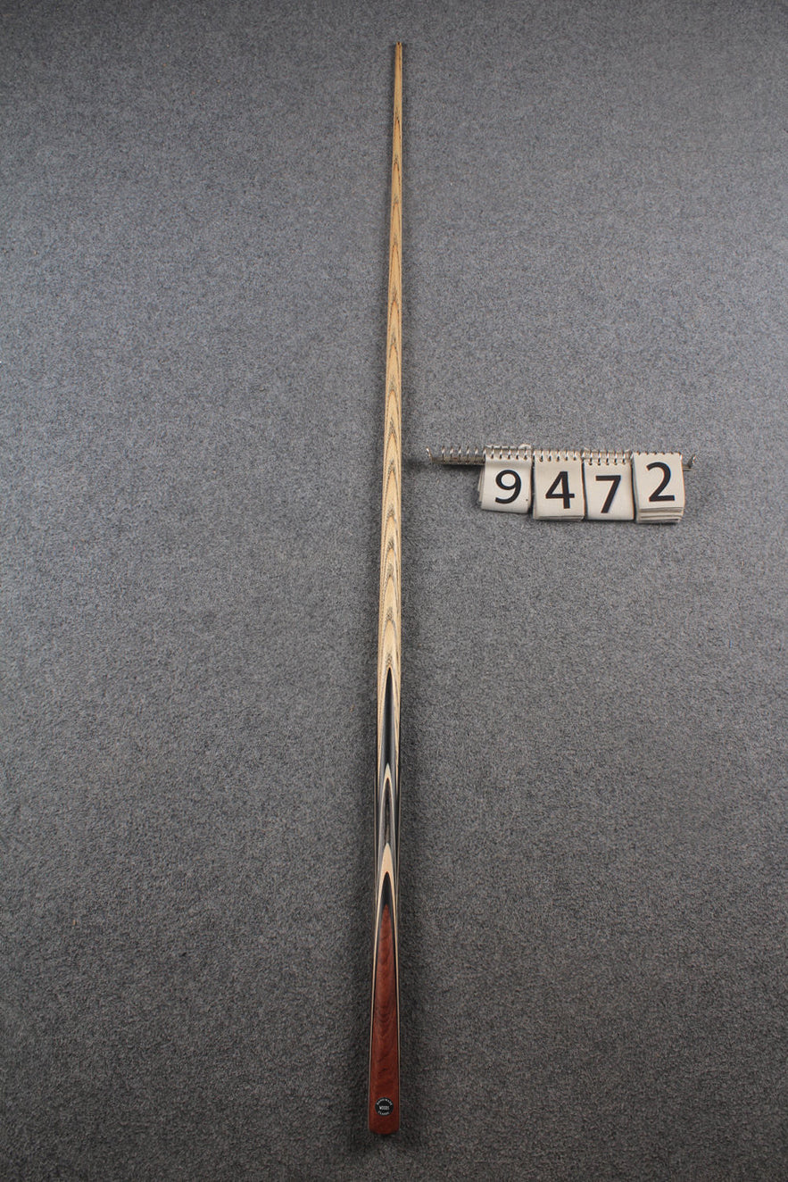 1 piece ash snooker cue # 9472 WOODS CUES