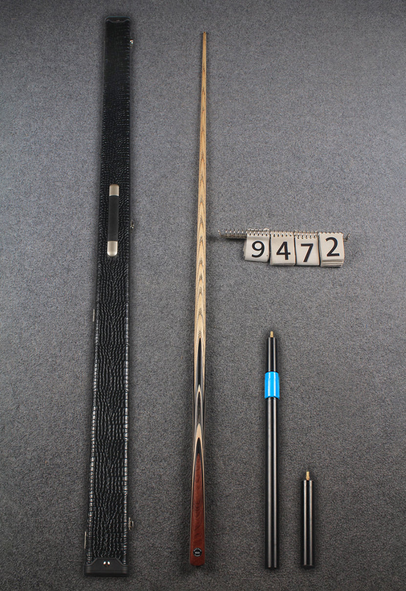 1 piece ash snooker cue # 9472 WOODS CUES