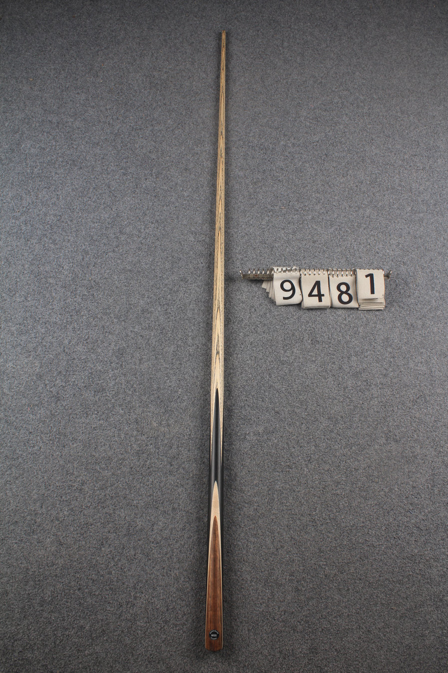 1 piece ash snooker cue # 9481 WOODS CUES