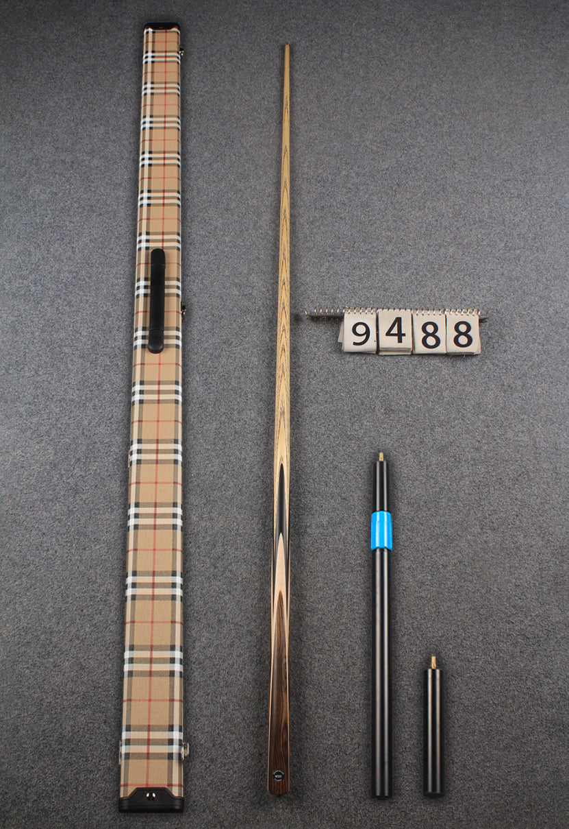 1 piece ash snooker cue # 9488 WOODS CUES