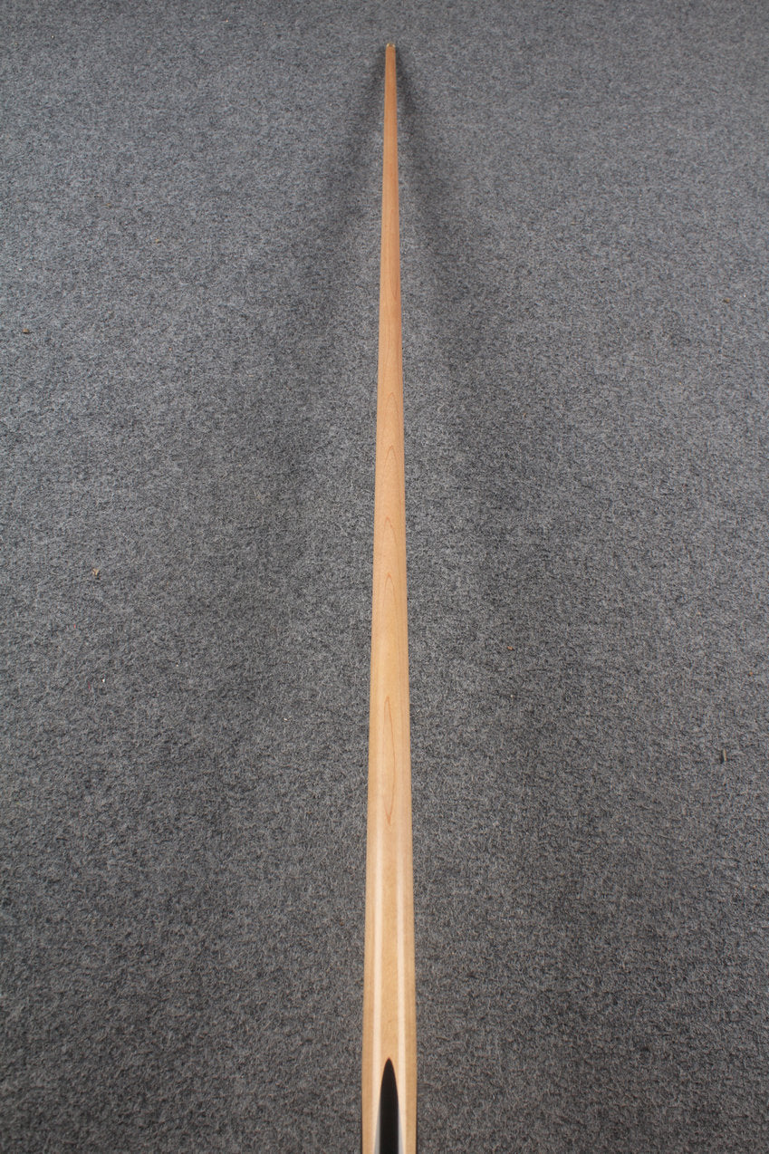 3/4 maple snooker cue # 9489
