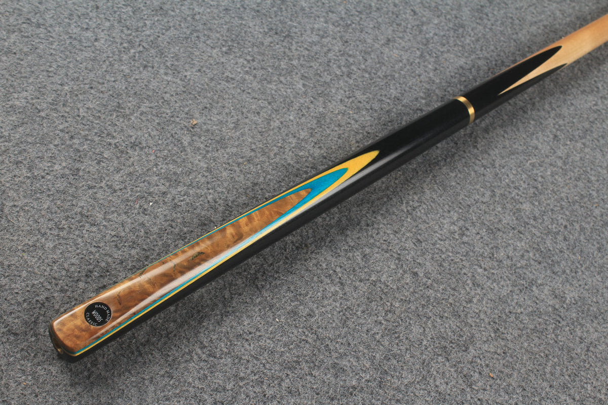 3/4 maple snooker cue # 9489