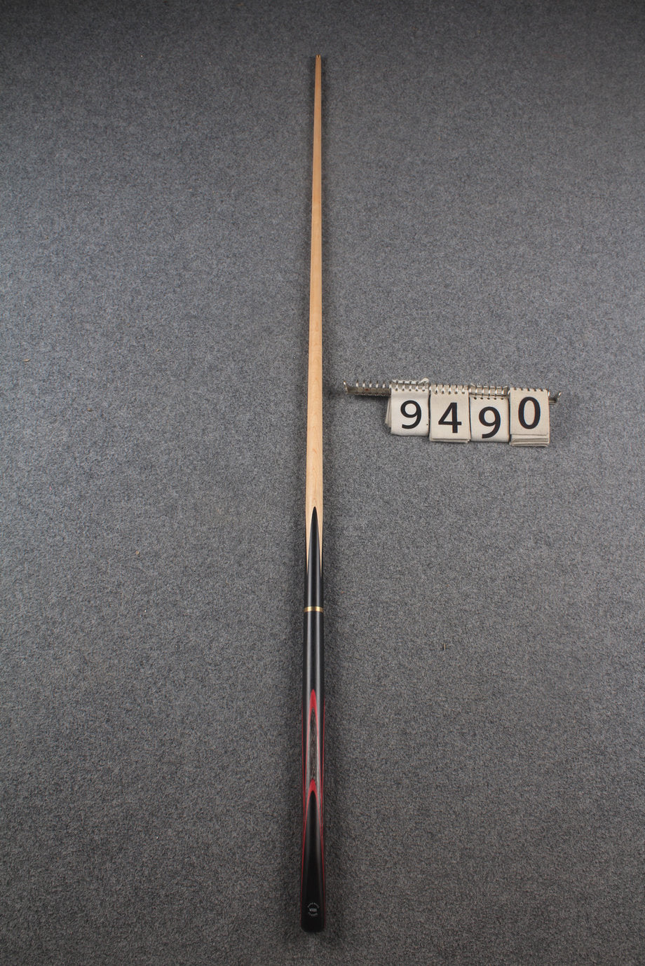 3/4 maple snooker cue # 9490