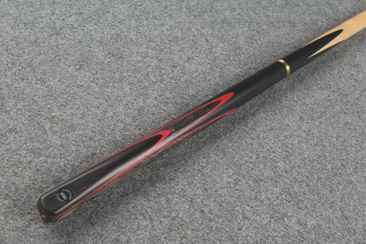 3/4 maple snooker cue # 9490