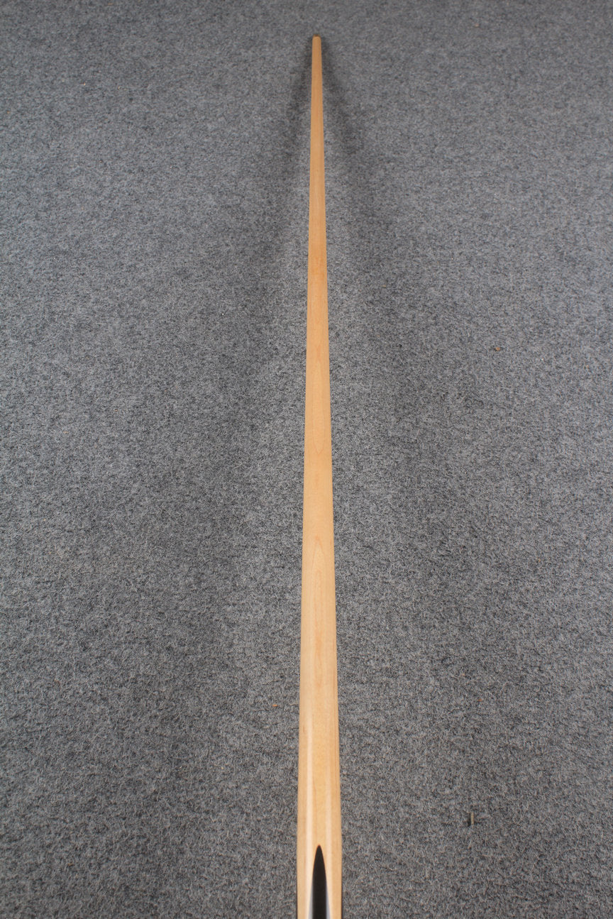 3/4 maple snooker cue # 9491