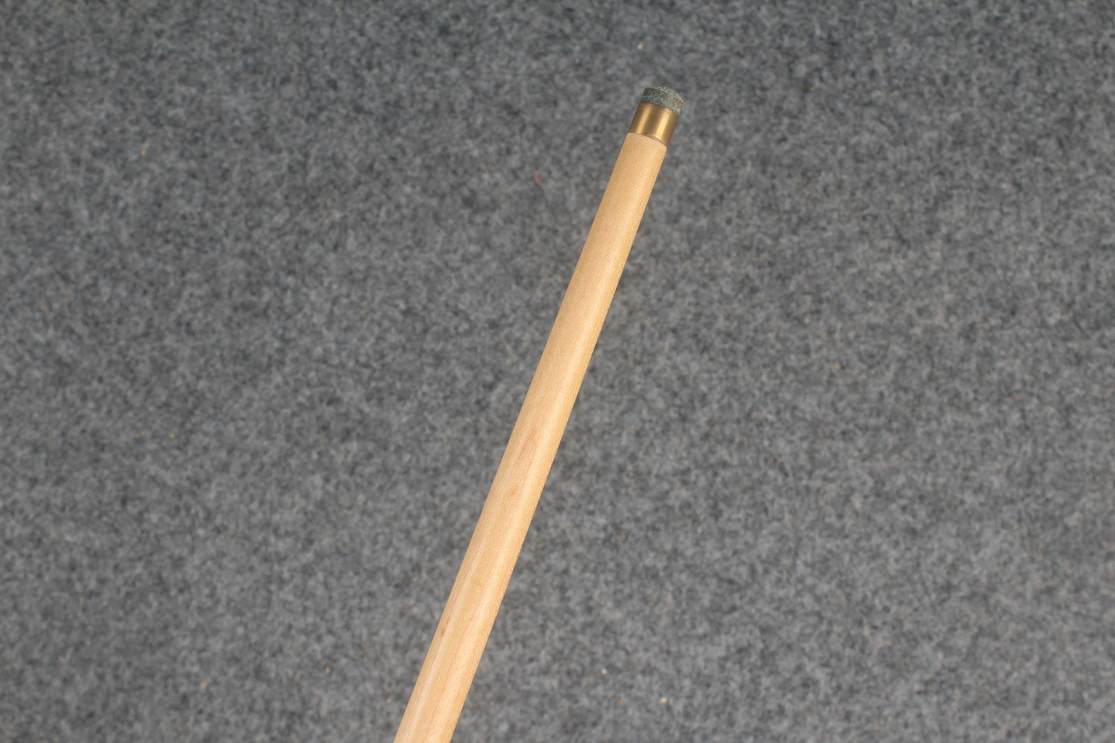 3/4 maple snooker cue # 9491
