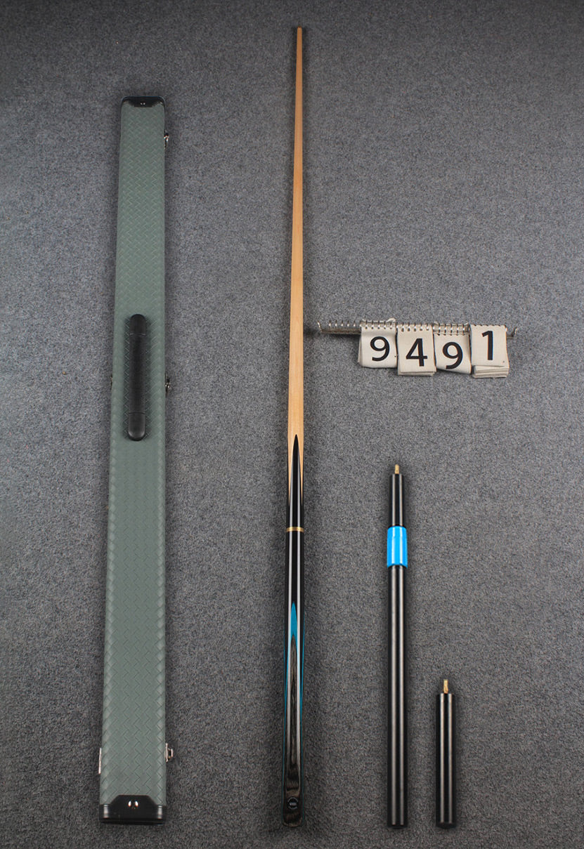 3/4 maple snooker cue # 9491