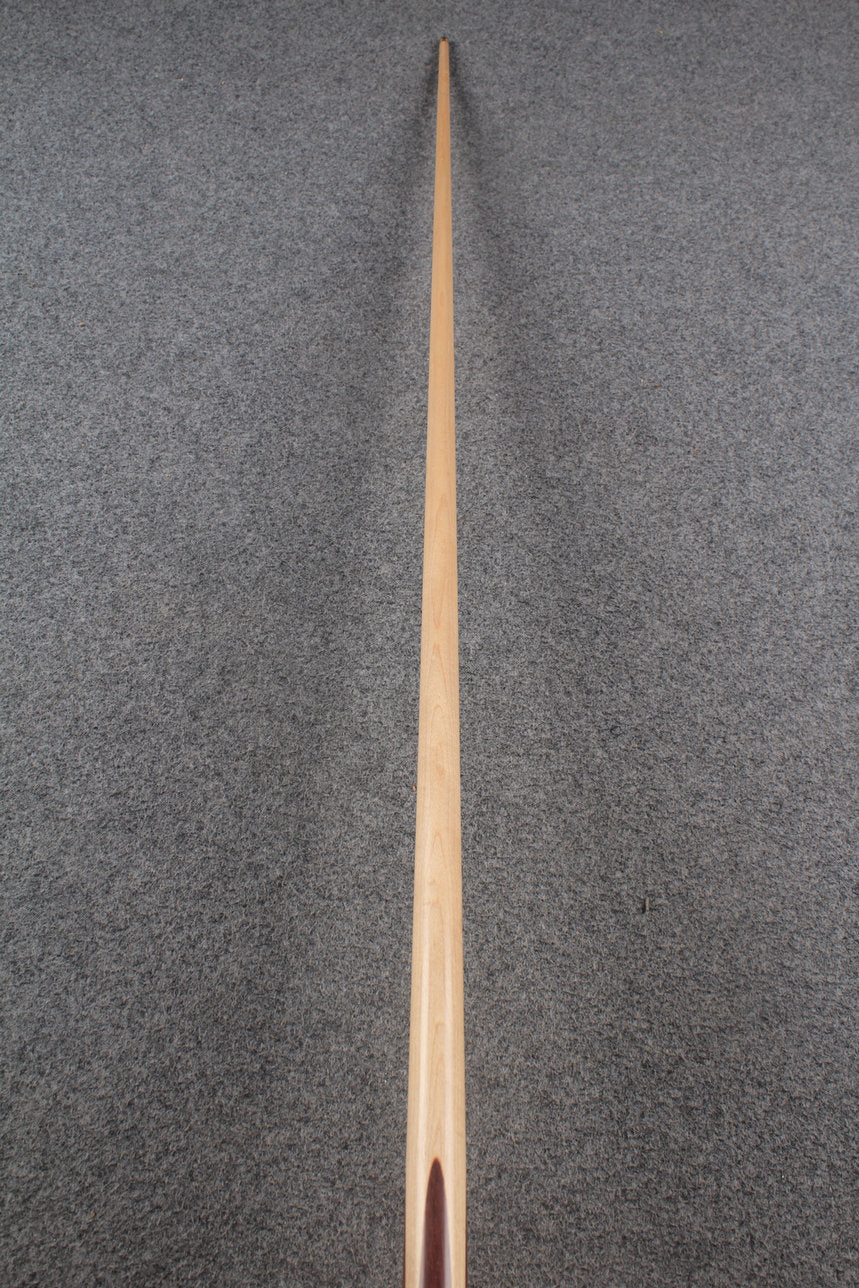 1 piece maple inlay english pool cue # 9495