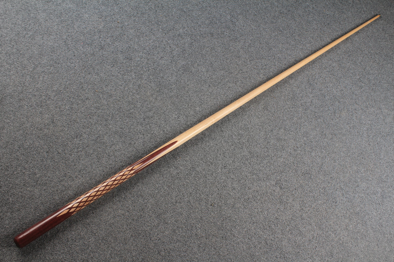 1 piece maple inlay english pool cue # 9495