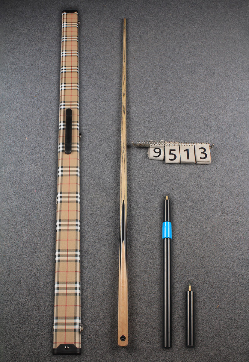 1 piece ash snooker cue # 9513