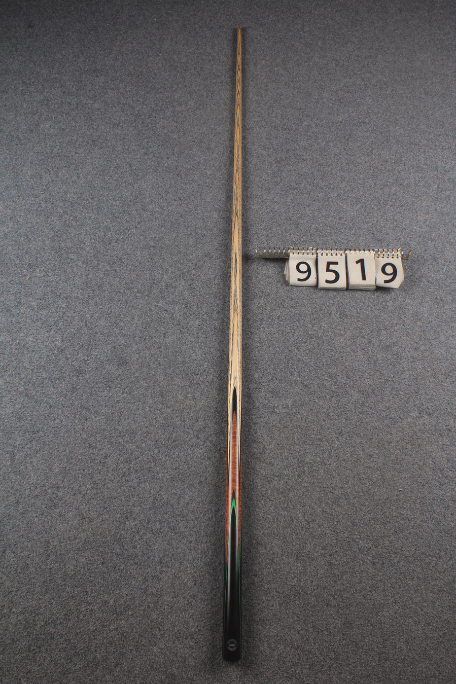 1 piece ash snooker cue # 9519
