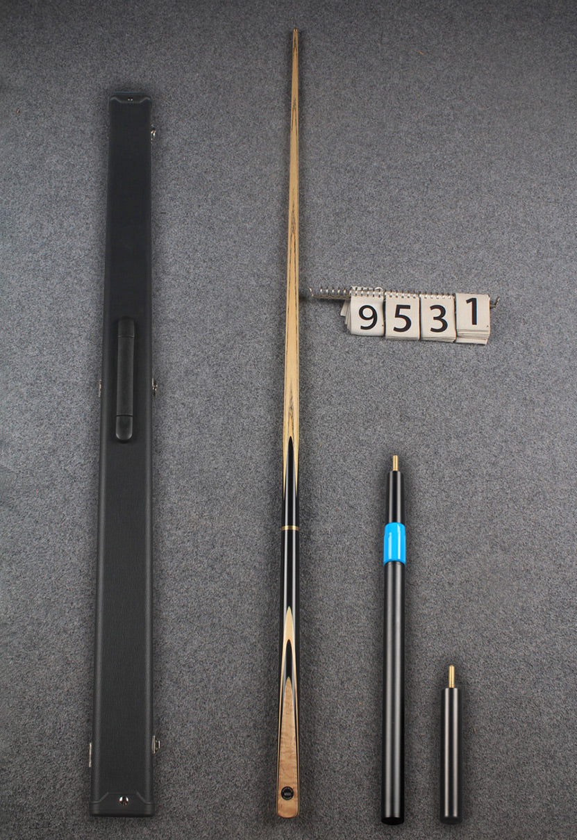 Exclusive 3/4 ash snooker cue #9531